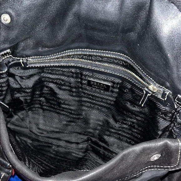 Prada Black Nylon Shoulder Bag - Picture 8 of 17